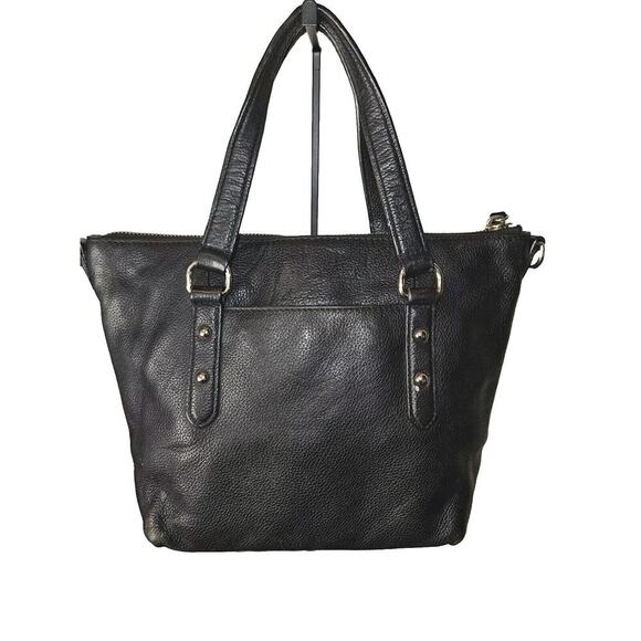 Kate Spade New york Pebbled Leather bag Crossbody & Double Handles Black - Picture 7 of 16